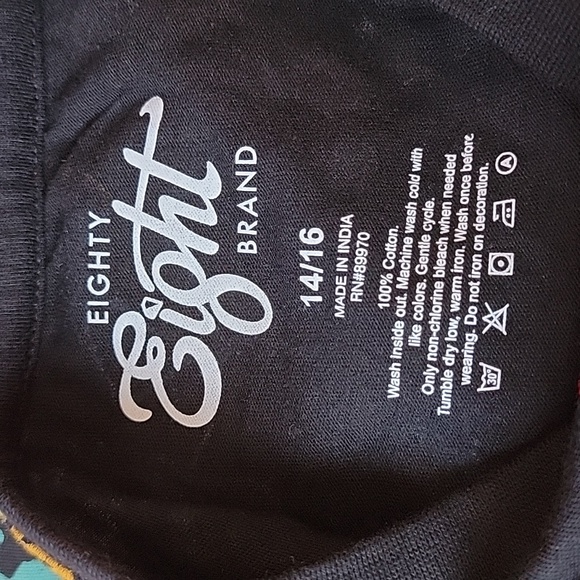 Eighty Eight Good Vibes Only Long Sleeve Shirt/  14/16. - Picture 8 of 9